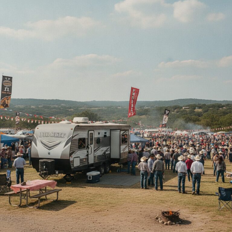 RV rental for Hays County Fair & Rodeo near San Marcos TX
