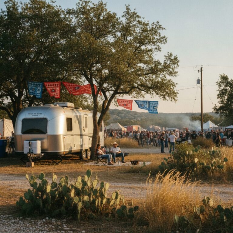 RV rental for Lockhart Chisholm Trail Roundup near San Marcos TX