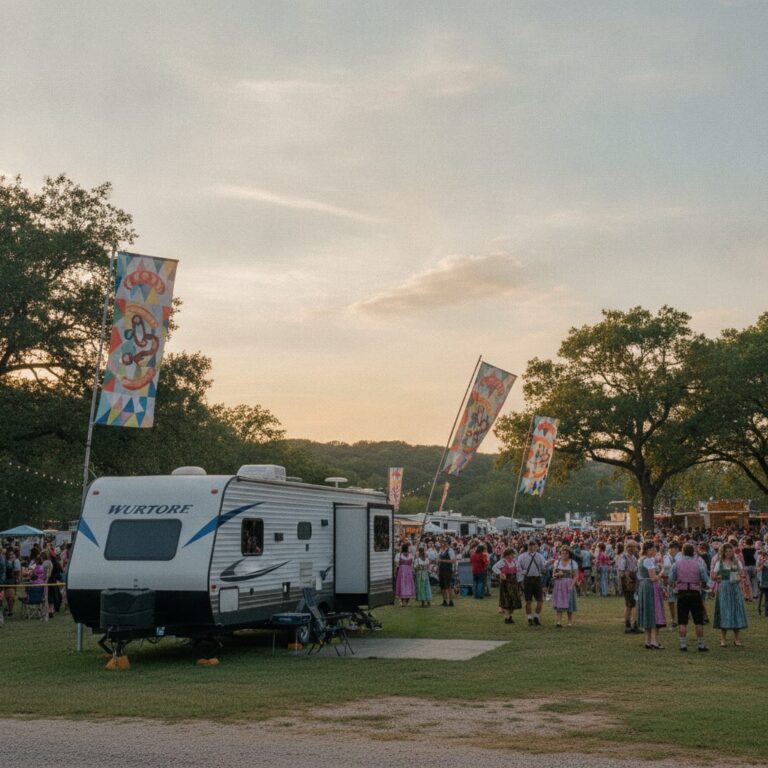RV rental for Wurstfest near San Marcos TX